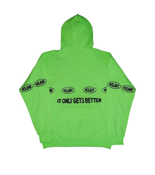 NEON GREEN - BLACK